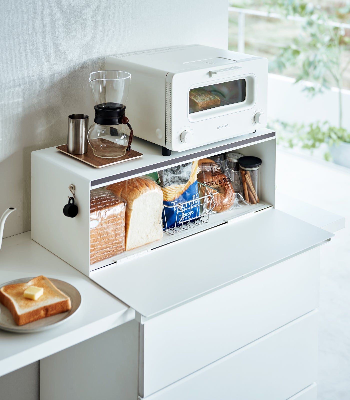 bread box wide steel bread box wide steel