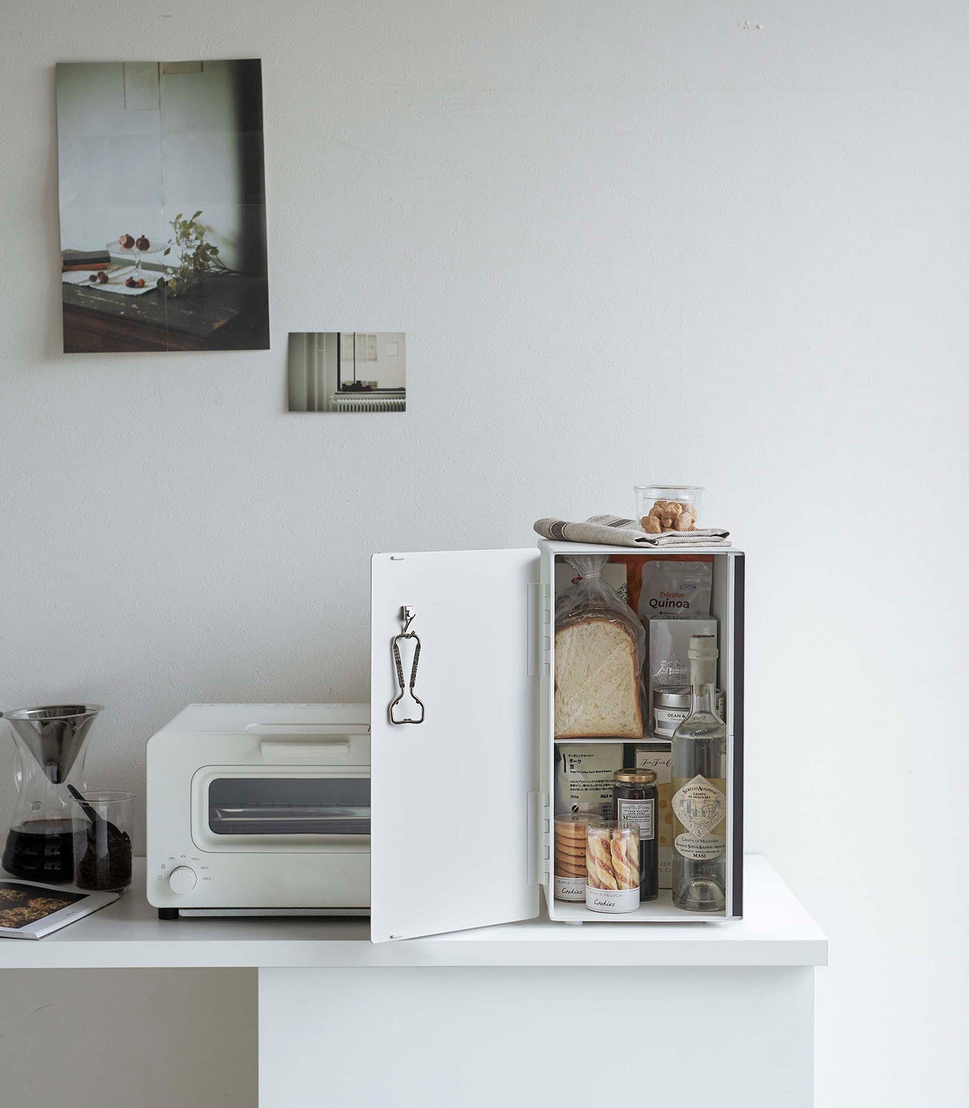 bread box vertical steel bread box vertical steel