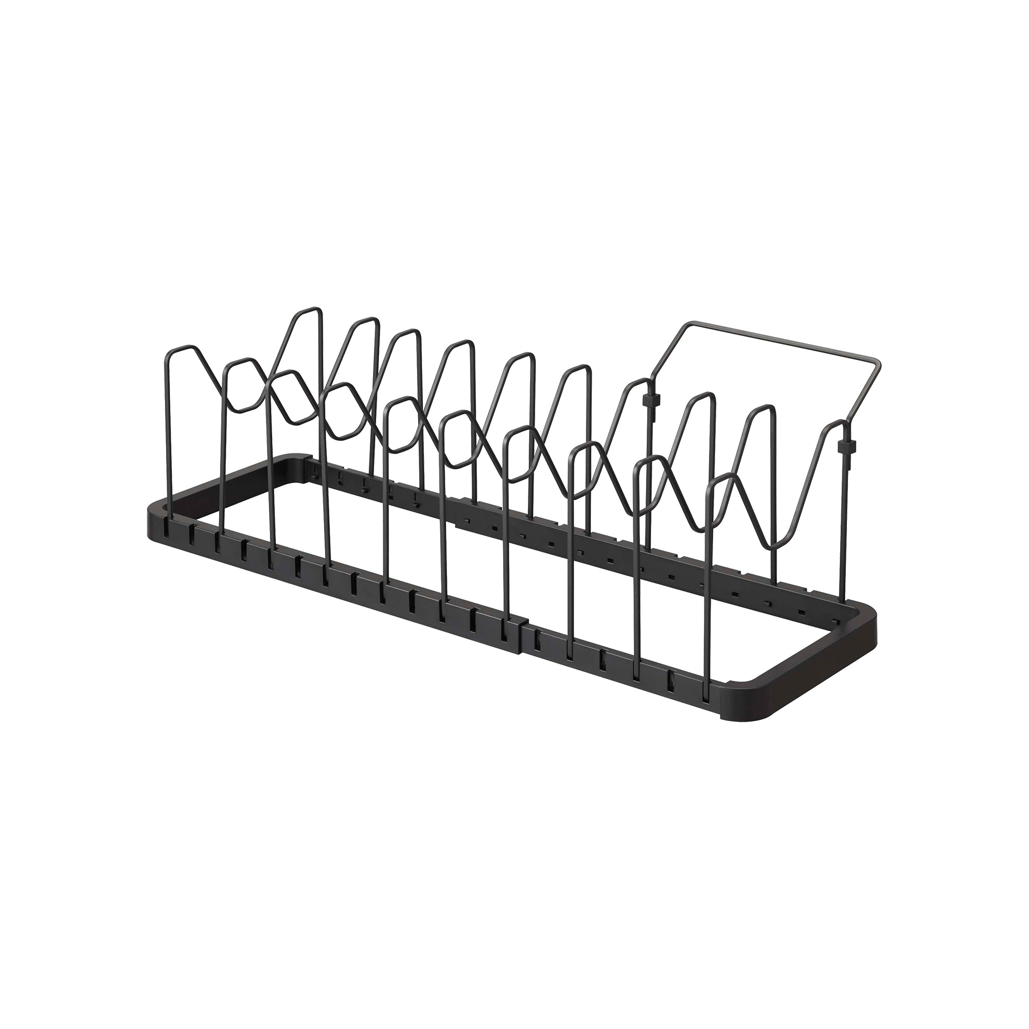 adjustable pot lid organizer steel adjustable pot lid organizer steel