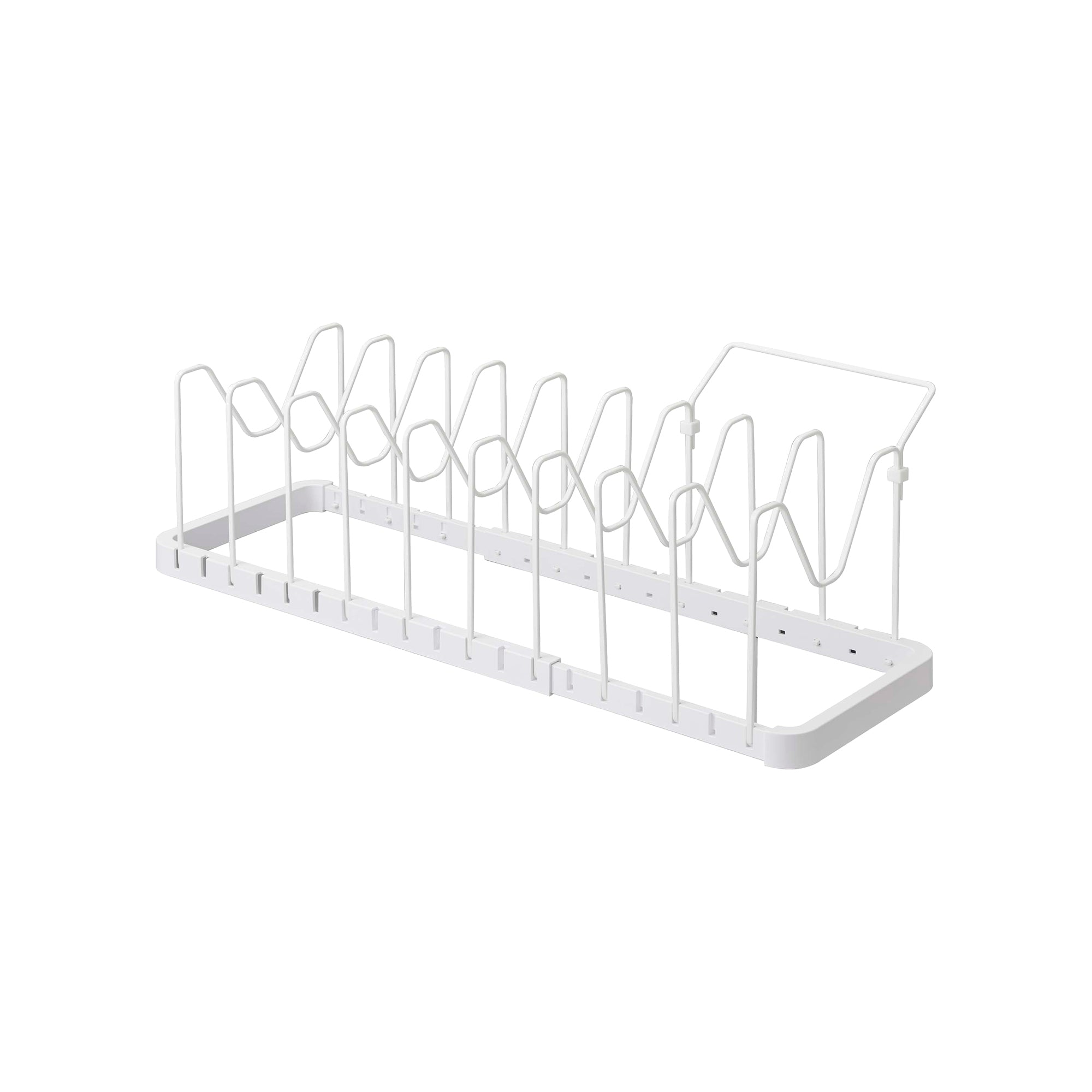 adjustable pot lid organizer steel adjustable pot lid organizer steel