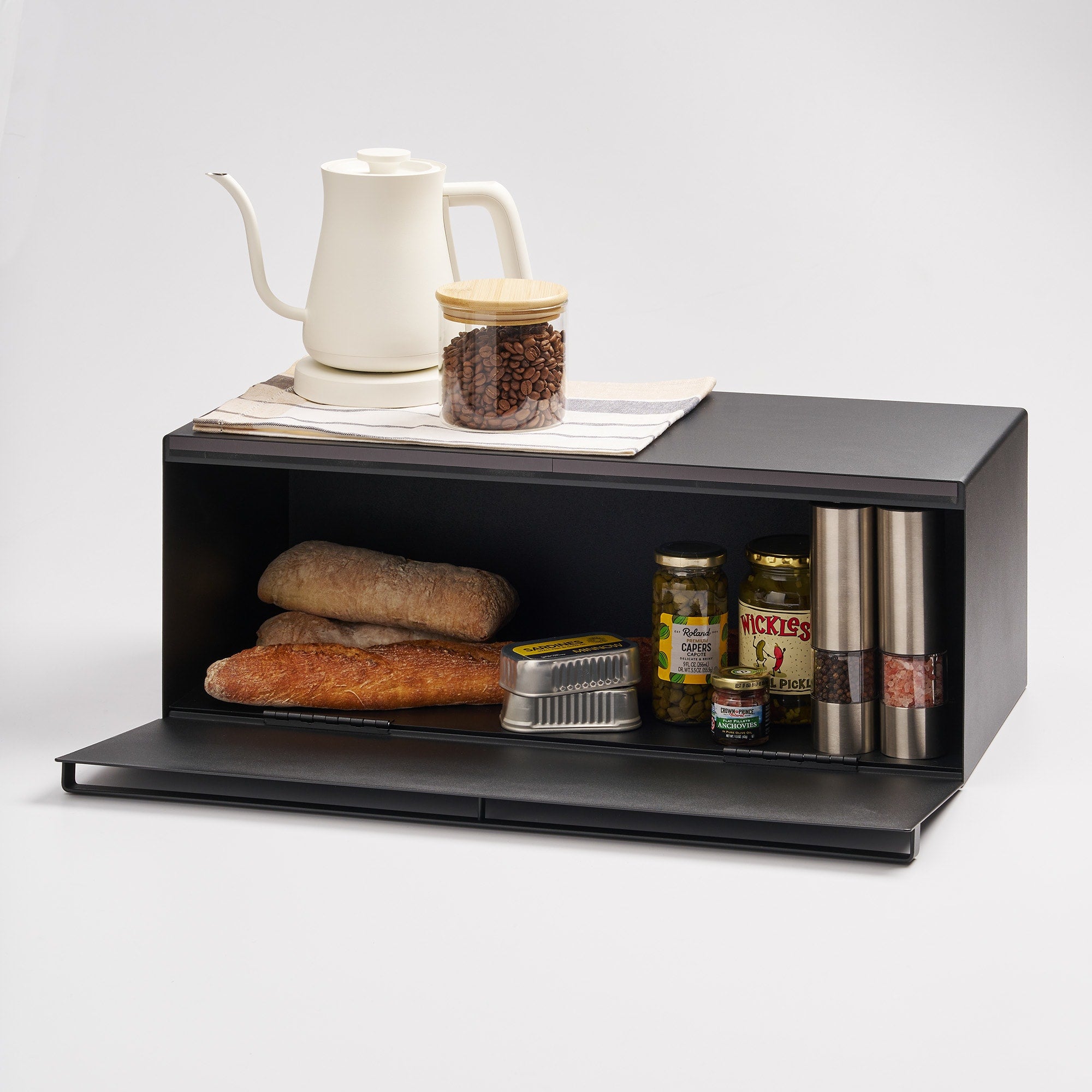 bread box wide steel bread box wide steel