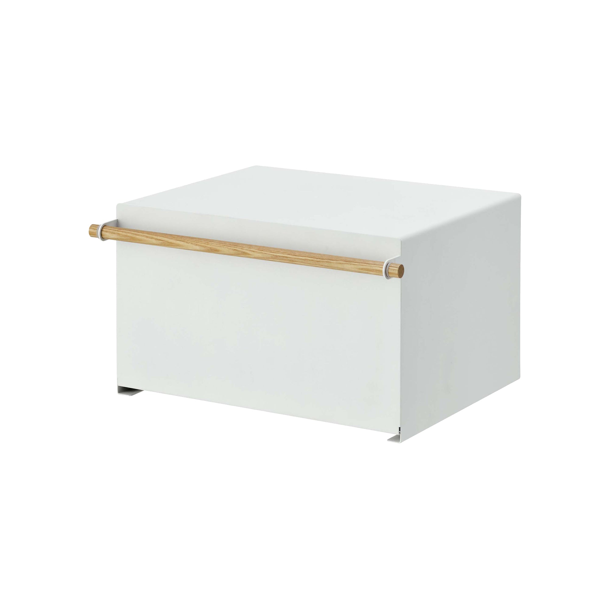 bread box steel + wood bread box steel + wood